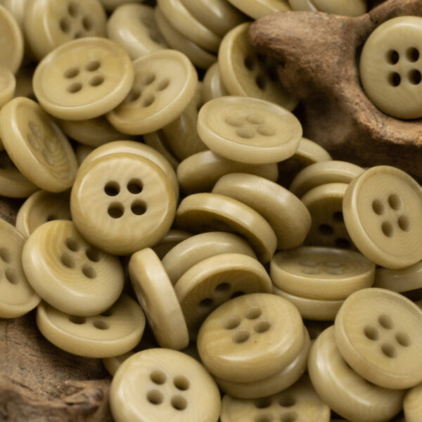 11.5/12.5mm Natural Fruit Buttons for Neutral Fashion Shirts 10pcs - Image 4