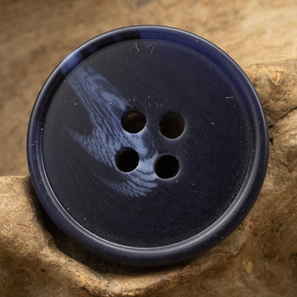 Round Dark Tiger Striped Resin Buttons for Winter Wool Coats - 30pcs - Lots of Buttons