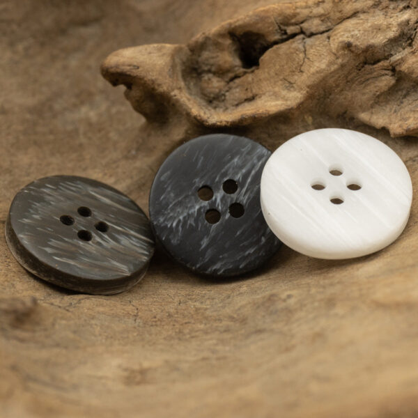 Irregular Resin Buttons Inlaid Triangular Imitated Wood-Grain,20pcs