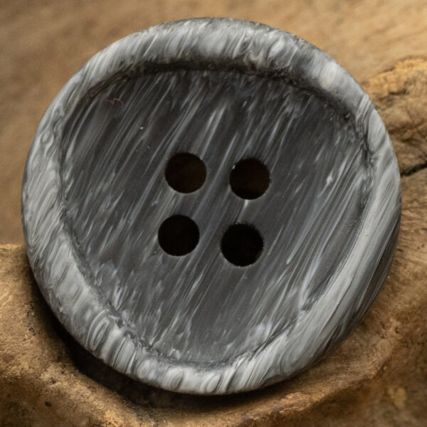 Irregular Resin Buttons Inlaid Triangular Imitated Wood-Grain,20pcs