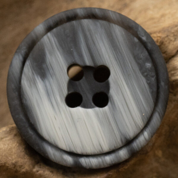 Wood Grain Resin Buttons Phoenix Groove Design for Linen Shirts 30pcs - Lots of Buttons