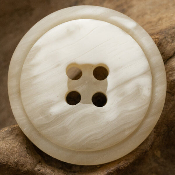 Wood Grain Resin Buttons Phoenix Groove Design for Linen Shirts 30pcs - Lots of Buttons