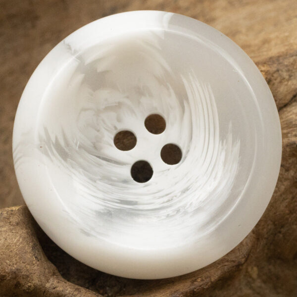Round 4 Hole Bowl-Shaped Resin Buttons for Suits,20PCS