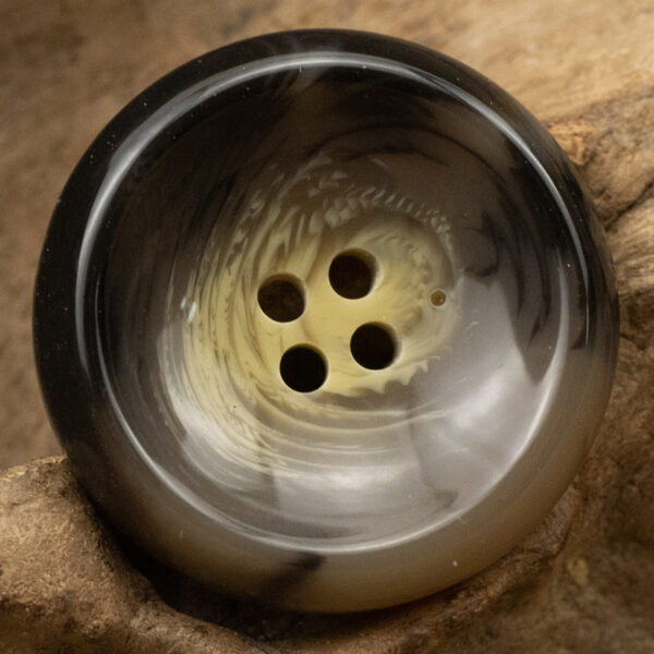 Round 4 Hole Bowl-Shaped Resin Buttons for Suits,20PCS