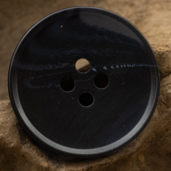 Coffee Colored Round Resin Buttons for Coats Workwear Uniform - 30pcs - Lots of Buttons