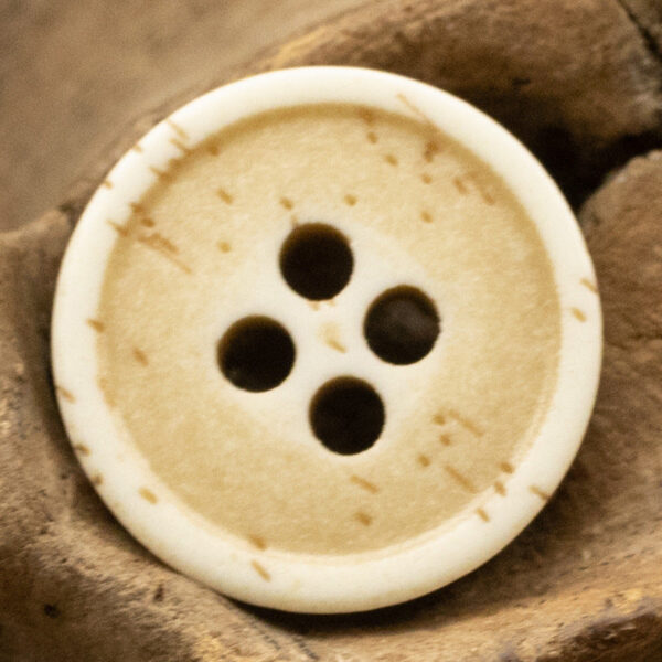 Imitation Bone Grain Distressed Resin Buttons for Denim Shirts 40 Pack - Image 6
