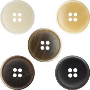 Wood Grain Gradient Resin Buttons for White Linen Cotton Suits 20pcs - Lots of Buttons