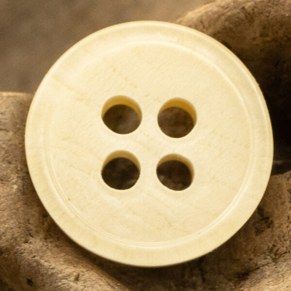 11.5mm Simple Printed Resin Buttons for Retro Denim Shirts 50pcs - Lots of Buttons