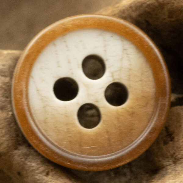 11.5mm Simple Printed Resin Buttons for Retro Denim Shirts 50pcs - Lots of Buttons