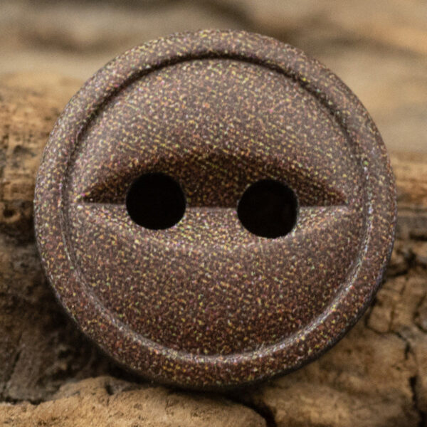 10/11.5mm Starry Gray Fish-Eye Resin Color-Printed Buttons 40pcs - Image 4