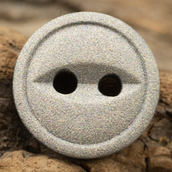 10/11.5mm Starry Gray Fish-Eye Resin Color-Printed Buttons 40pcs - Image 5