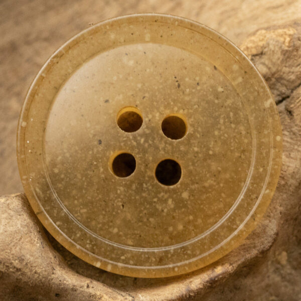 Translucent Jelly-Colored Resin Buttons for Women's Fashion Coats - 20pcs