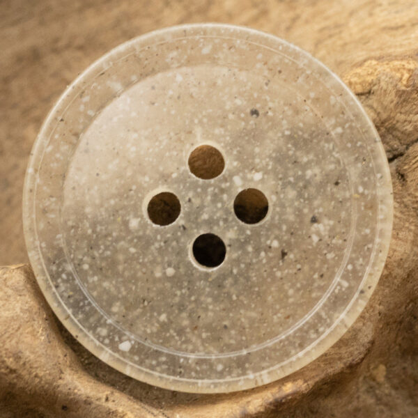 Translucent Jelly-Colored Resin Buttons for Women's Fashion Coats - 20pcs