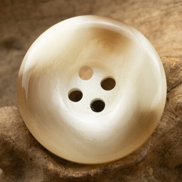Shiny Coffee Resin Four-Hole Buttons for Knit Sweaters 30PCS - Lots of Buttons