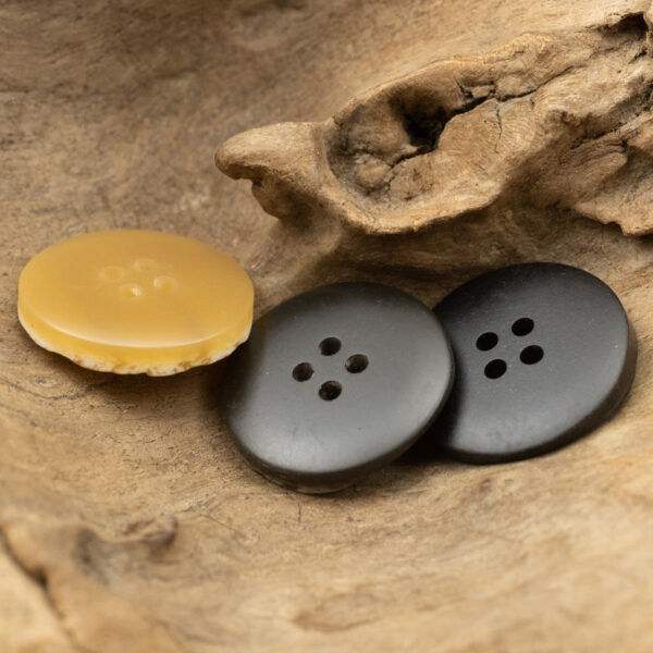Irregular Resin Buttons with Imitated Tree Bark Texture,20pcs