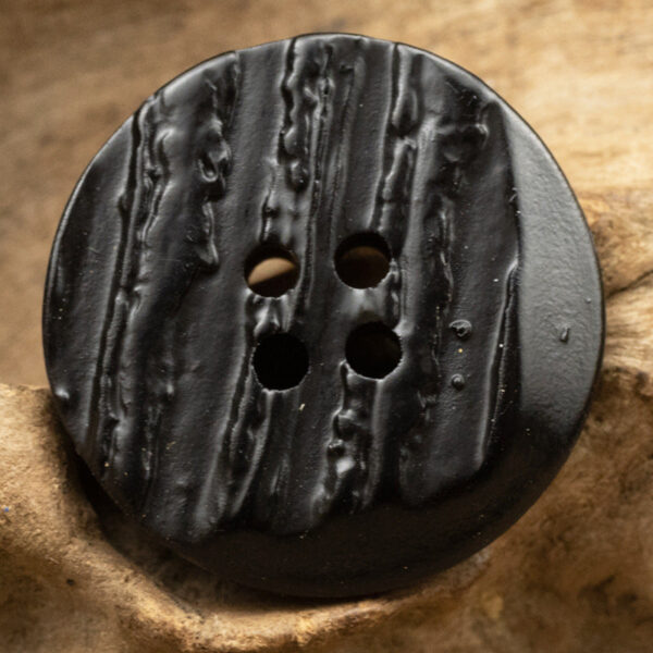 Irregular Resin Buttons with Imitated Tree Bark Texture,20pcs