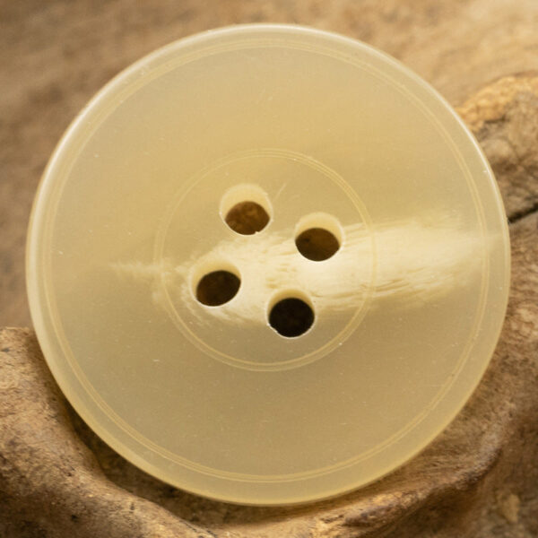 Imitation Yellow Cattle Horn Camel Color Coat Resin Buttons 20pcs