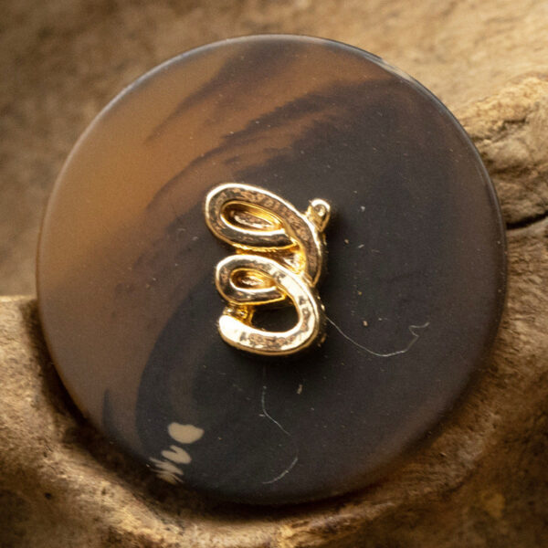Modern Resin Buttons with Metal Shank for Women's Casual Blazers 10pcs