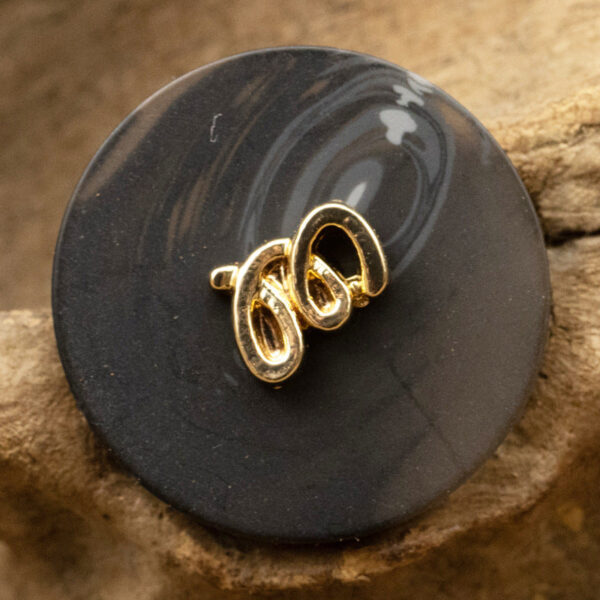 Modern Resin Buttons with Metal Shank for Women's Casual Blazers 10pcs