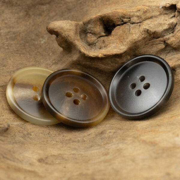 Premium Amber Resin Buttons for Autumn Winter Wool Suit,30 Pack