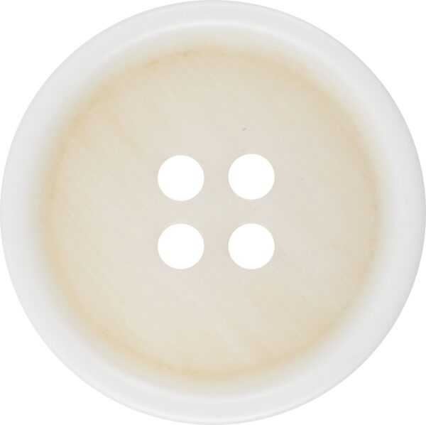 Light Beige Wood Grain 4 Hole Resin Buttons for Casual Suits 40pcs