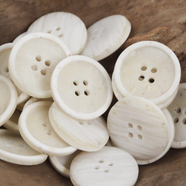 Wood Chip Texture 4 Hole Resin Button for Casual Pants 40 Pack - Image 4
