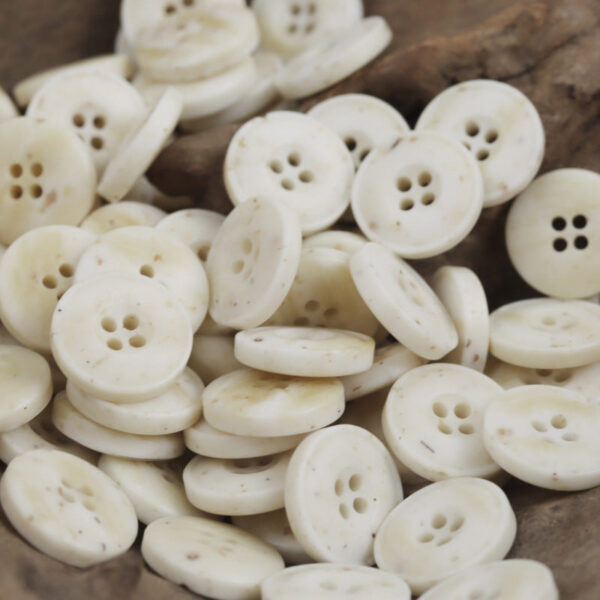 10/11.5/12.5mm Round 4 Hole Resin Buttons for Shirts 50 Pack - Image 5
