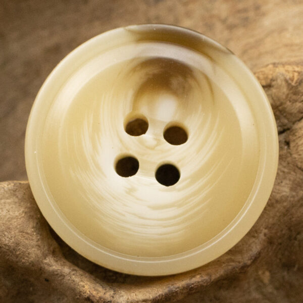 Moon Shadow Water Ripple Coffee Khaki Resin Buttons 30pcs - Image 4