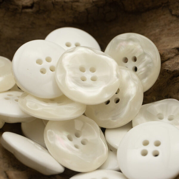 25mm Dazzling Color Flower Resin Buttons for Woolen Coats - 10pcs - Image 4