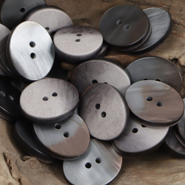 Oval Two-Hole Gradient Resin Buttons Double Sides 40 Pack - Image 6