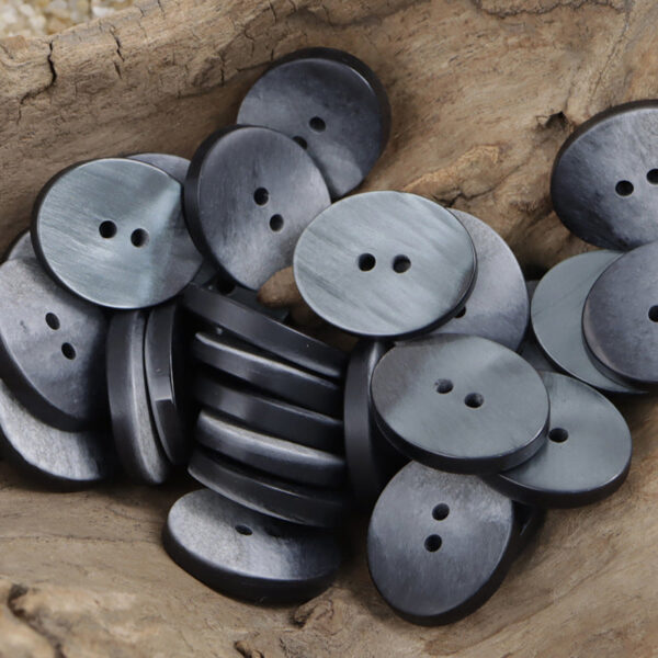 Oval Two-Hole Gradient Resin Buttons Double Sides 40 Pack - Image 5