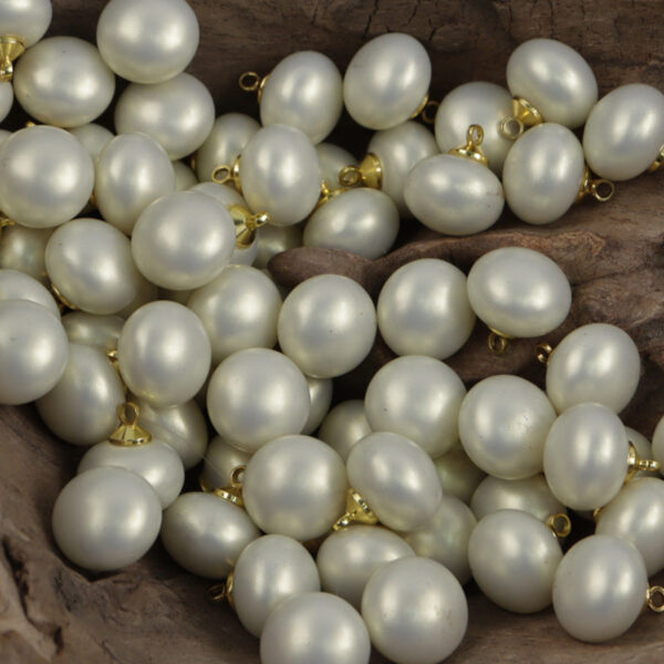 11.5mm Soft-Colored Spherical Resin Buttons for DIY Earrings 10pcs - Image 3