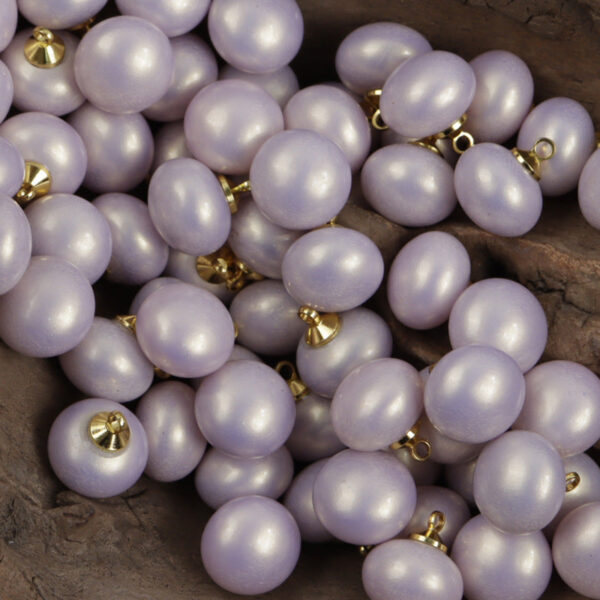 11.5mm Soft-Colored Spherical Resin Buttons for DIY Earrings 10pcs - Image 5