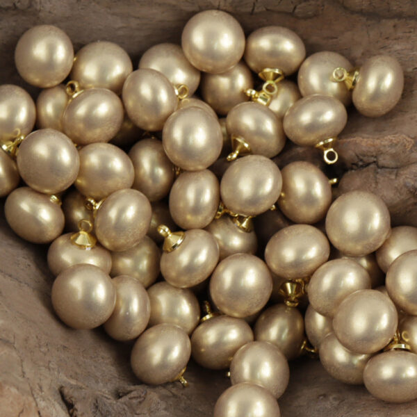 11.5mm Soft-Colored Spherical Resin Buttons for DIY Earrings 10pcs - Image 6