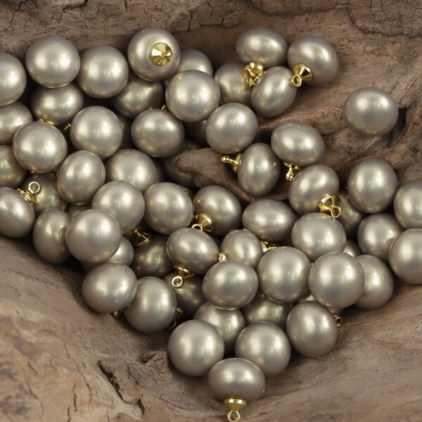 11.5mm Soft-Colored Spherical Resin Buttons for DIY Earrings 10pcs - Image 7