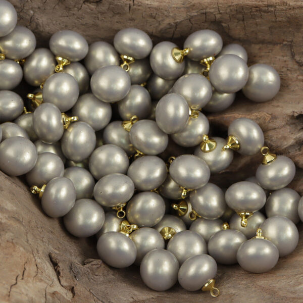 11.5mm Soft-Colored Spherical Resin Buttons for DIY Earrings 10pcs - Image 8
