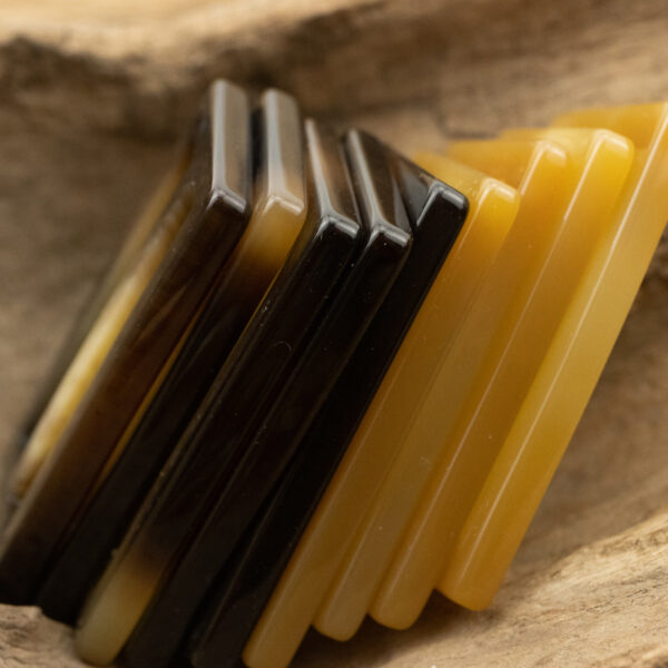 Resin Rectangular Buckle for Adjusting Waist of Coat 10pcs - Lots of Buttons