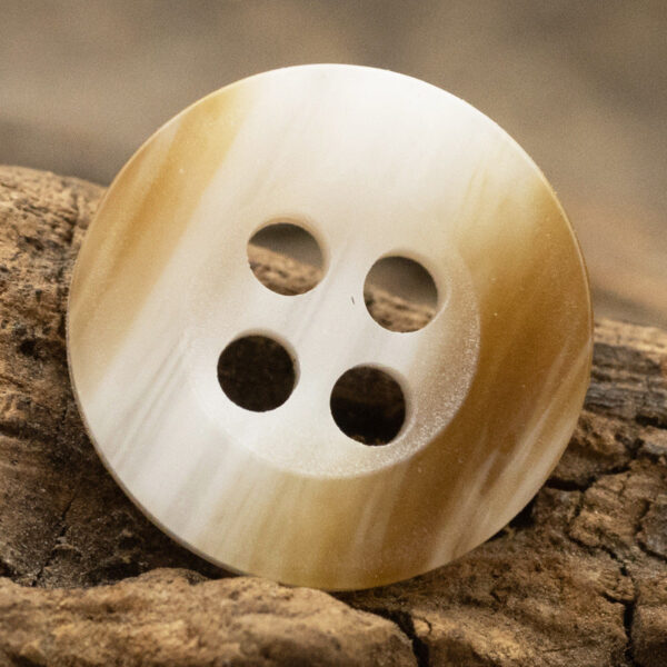 11.5mm Wood Grain Resin Buttons for Pure Linen Shirts Zen Clothing - 50pcs - Image 4