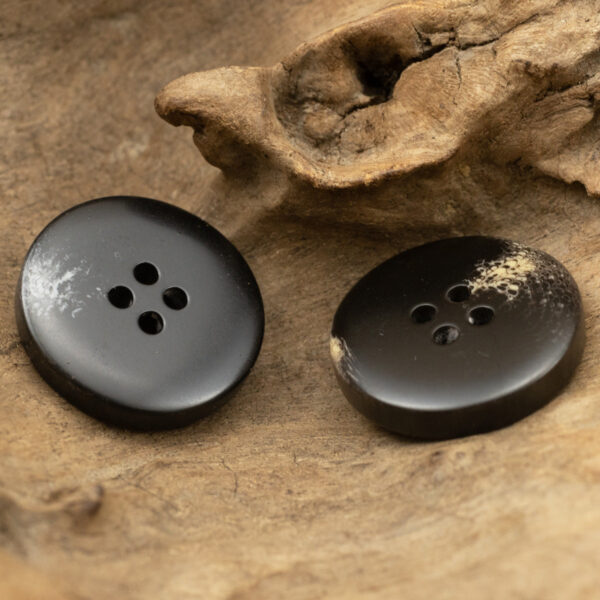 15-30MM Black Brown Resin Buttons for Cashmere Coats 20pcs - Image 2