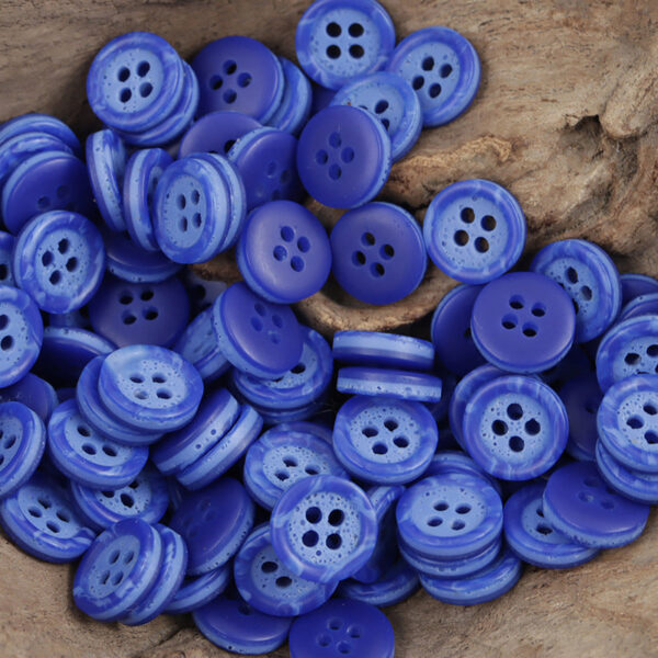 Two-Tone Pebble Pattern Resin Buttons for Hawaiian Beach Shirts 50 Pack - Image 5