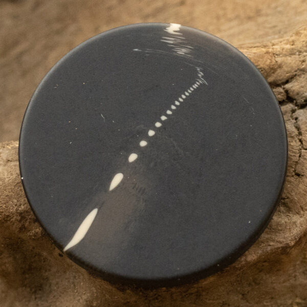 Flat Matte Black Coffee Shank Resin Buttons for Sweater Suit 20pcs - Image 4