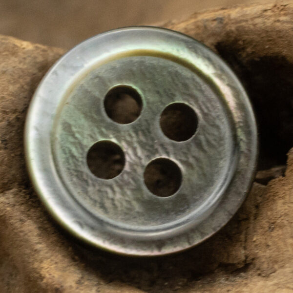 11.5mm Black Shell Buttons for Lace and Silk Tops,10pcs - Image 4