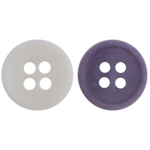 Romantic Round Corozo Tagua Nut Buttons Thin Edge 10pcs 
