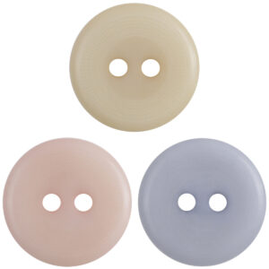 18mm Round 2 Hole Girly Natural Corozo Buttons,10PCS 
