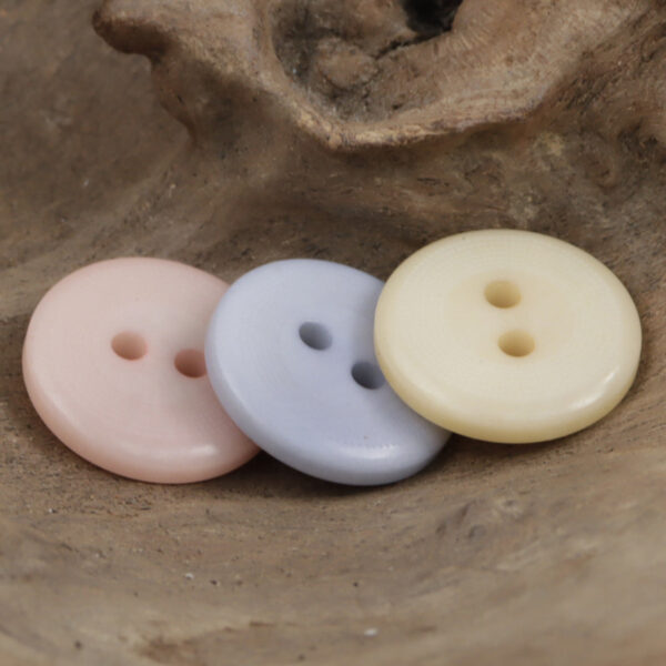 18mm Round 2 Hole Girly Natural Corozo Buttons,10PCS