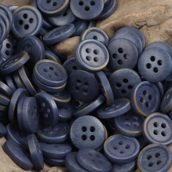 11.5mm Deep Purple Natural Fruit Buttons for Corduroy Shirts 40 Pack - Image 7