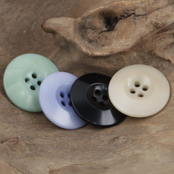Double-Sided Chinese Style Natural Fruit Buttons 10pcs - Image 2