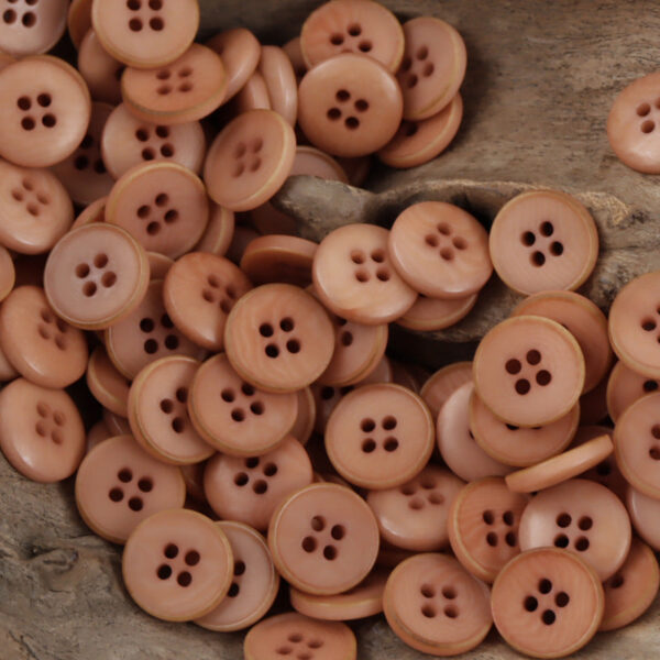 11.5mm Colorful Wakakusa Natural Palm Tagut Nut Buttons 60 Pack - Lots of Buttons