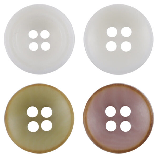 11.5mm Bowl-Shaped Pink-Purple Fruit Buttons for Children's Sweaters 40 Pack