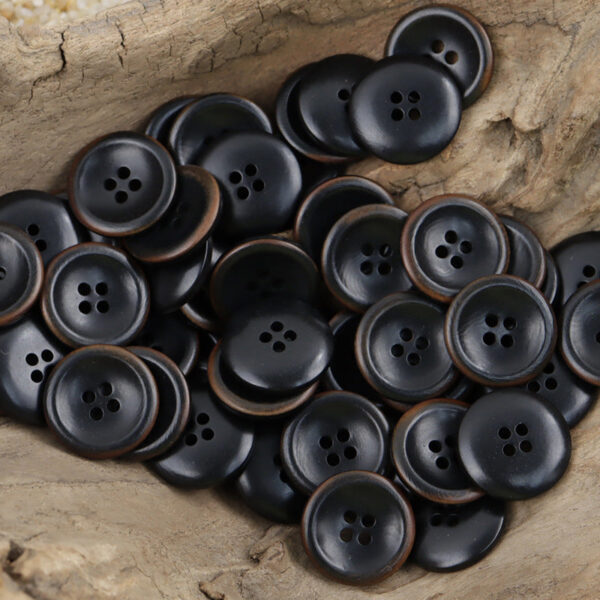 17.5mm Natural Fruit Buttons for Spring Children's Cardigans 40 Pack